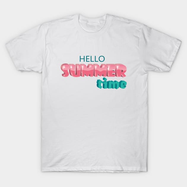 Hello summer T-Shirt by AliJun